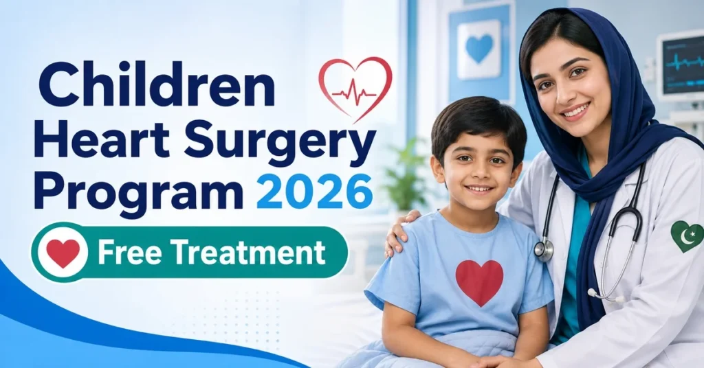 Children Heart Surgery Program 2026 free treatment guide