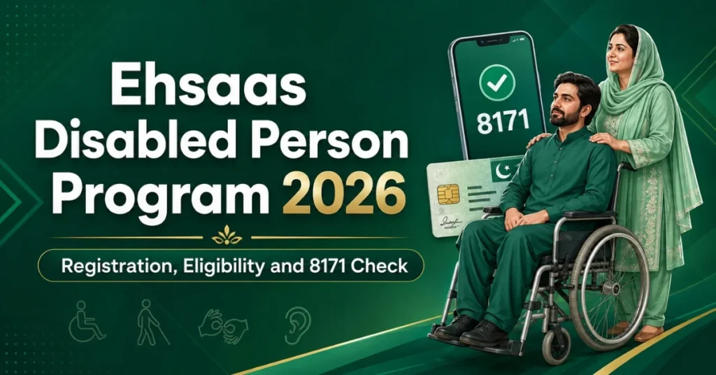 Ehsaas Disabled Person Program