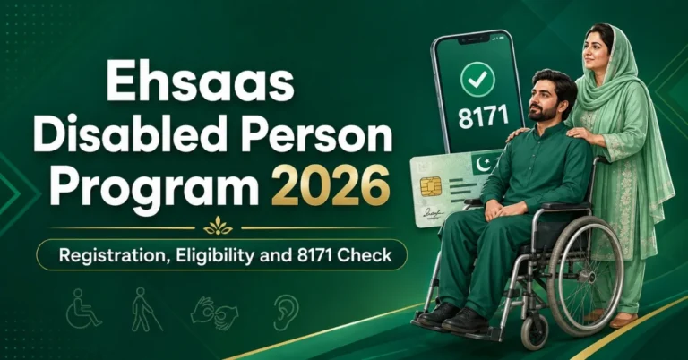 Ehsaas Disabled Person Program