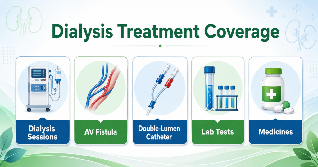 Free dialysis sessions medicines and tests covered in Punjab