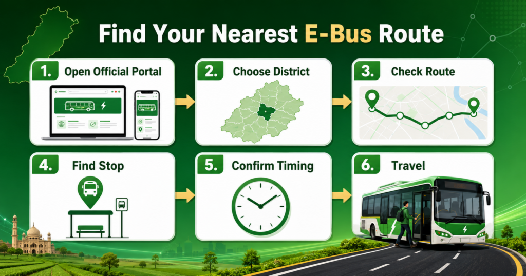How to check Punjab electric bus routes and timings