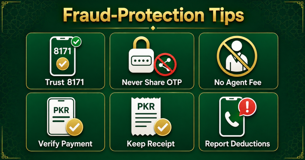 Safety tips for BISP and disability assistance applicants
